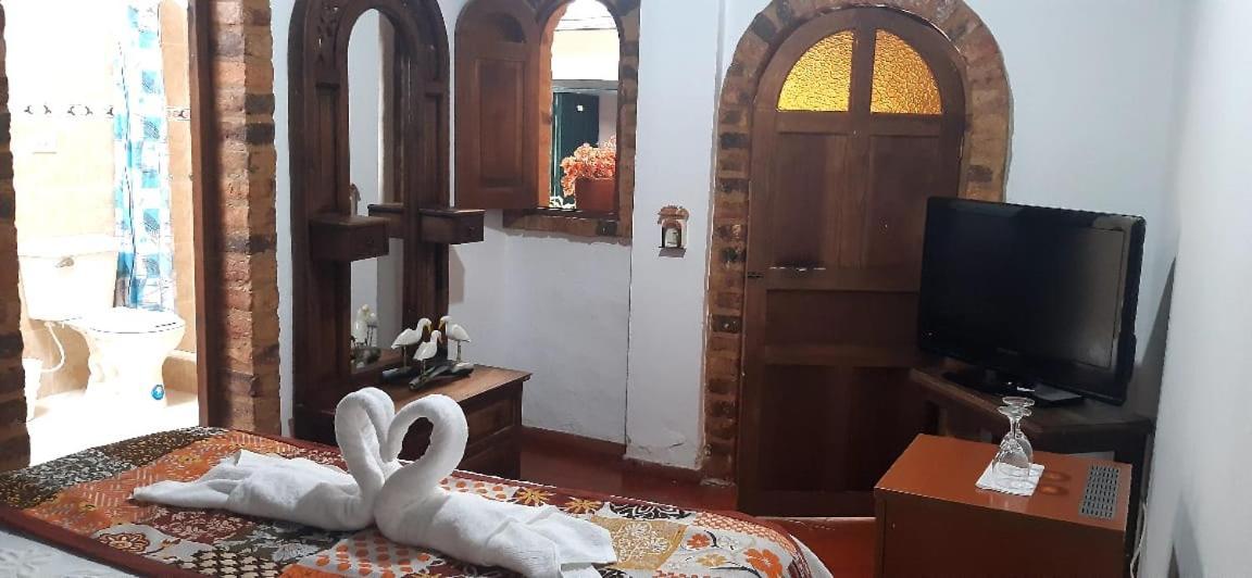 Hospederia Colonial De 비야 데 레이바 외부 사진